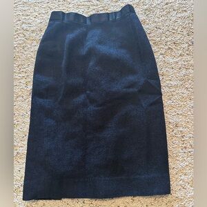POEM Black Pencil Skirt